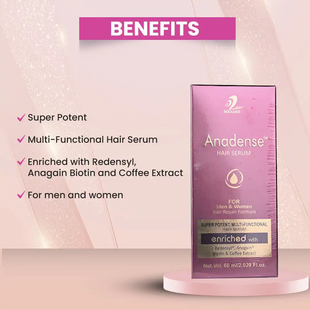 Anadense Hair Serum For Men & Women- Reduces Hair Fall