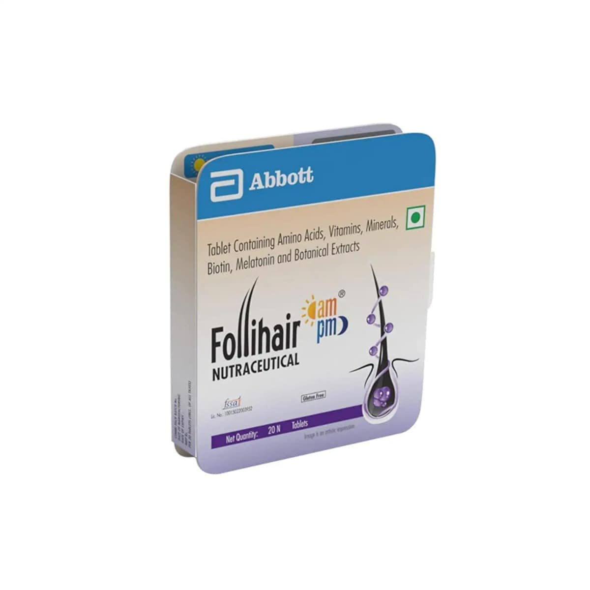 Follihair Nutraceutical Am Pm | For Better Hair Strength