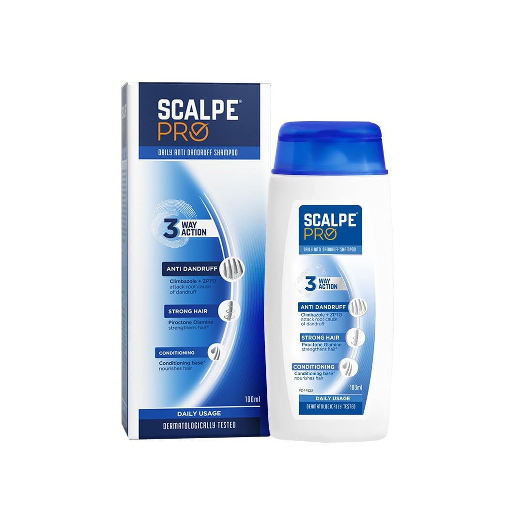 Scalpe Pro Daily Anti-Dandruff Shampoo | Removes Dandruff From Source