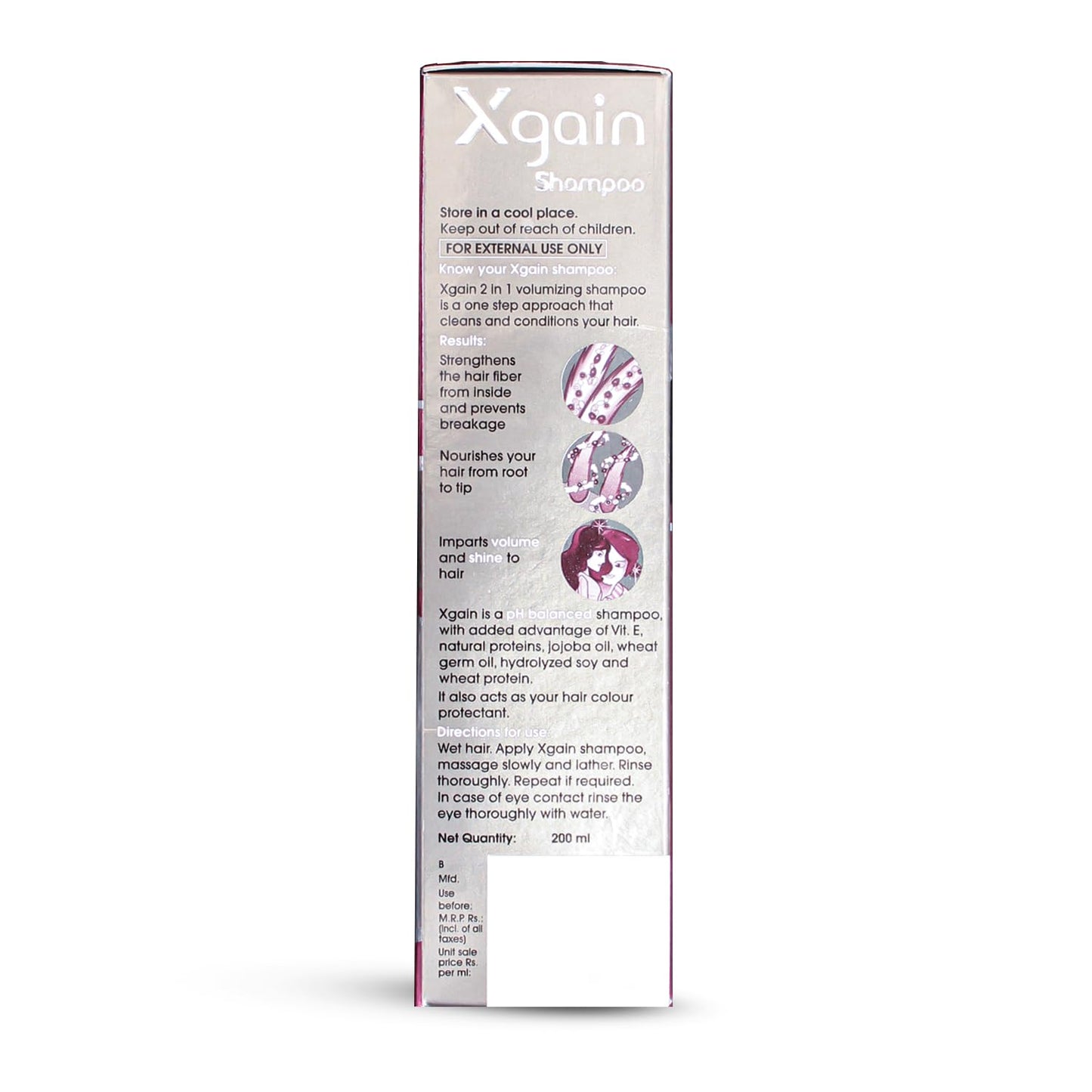 Xgain Shampoo | Enhance Hair Volume and Shine