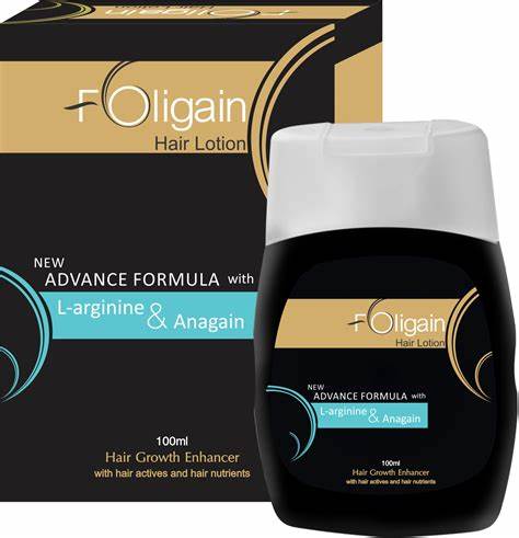 Foligain Hair Lotion with L-Arginine & Anagain | Supports Hair Growth