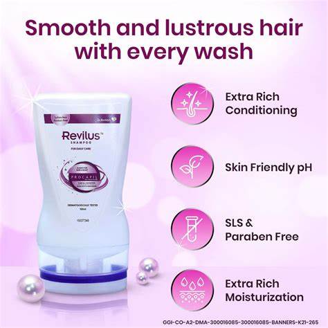 Revilus Shampoo For Healthy Hair & Strength