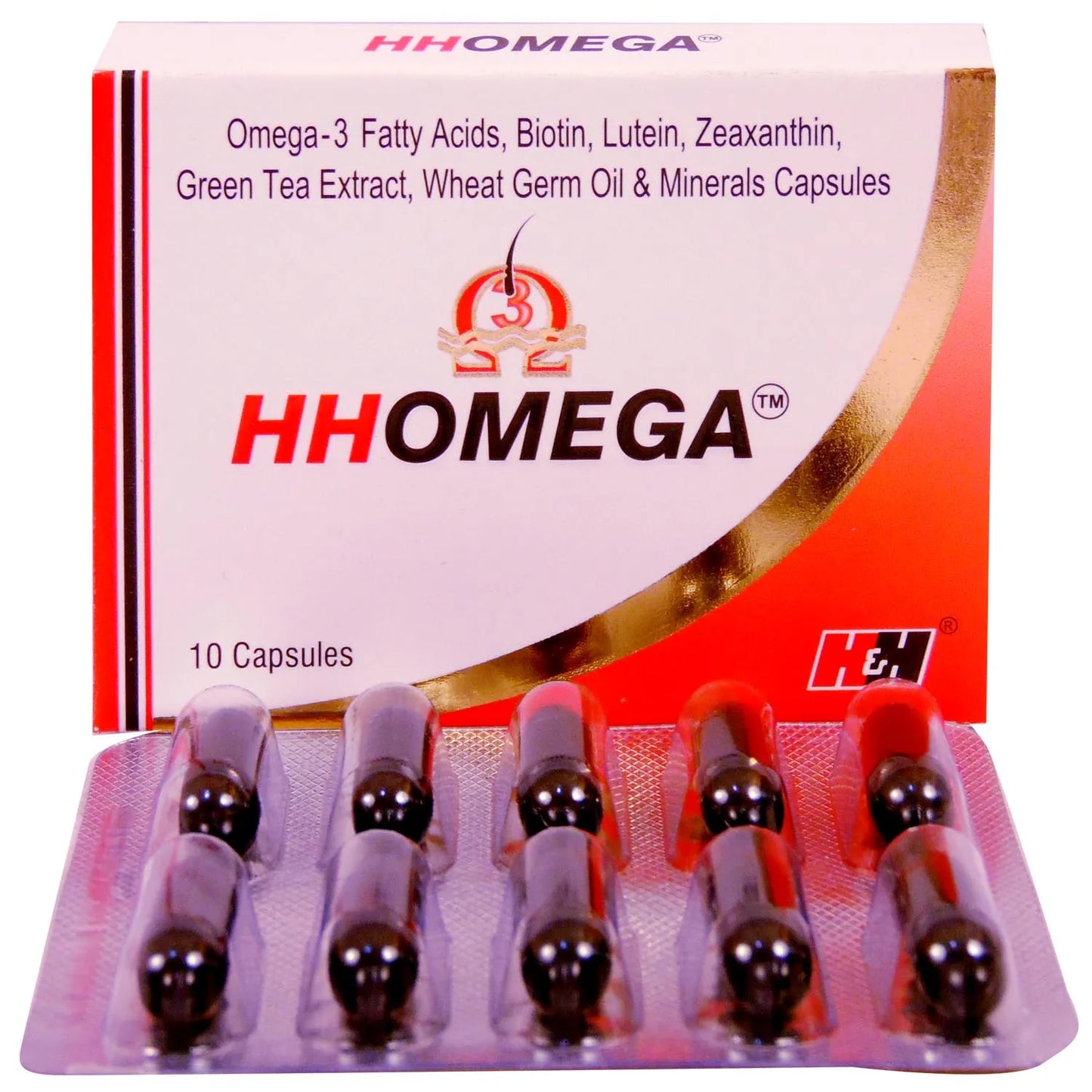 HH Omega Capsules For Better Hair Stength